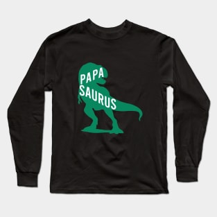 Papa saurus Long Sleeve T-Shirt